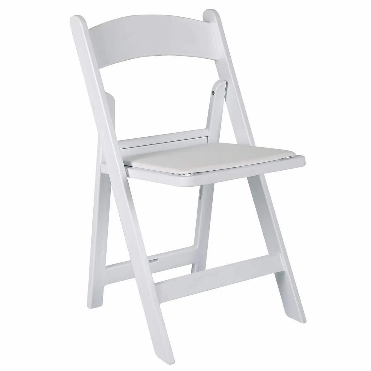 Silla plegable para evento color blanco, marca Just Home Collection - Foto Principal