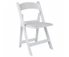 Silla plegable para evento color blanco