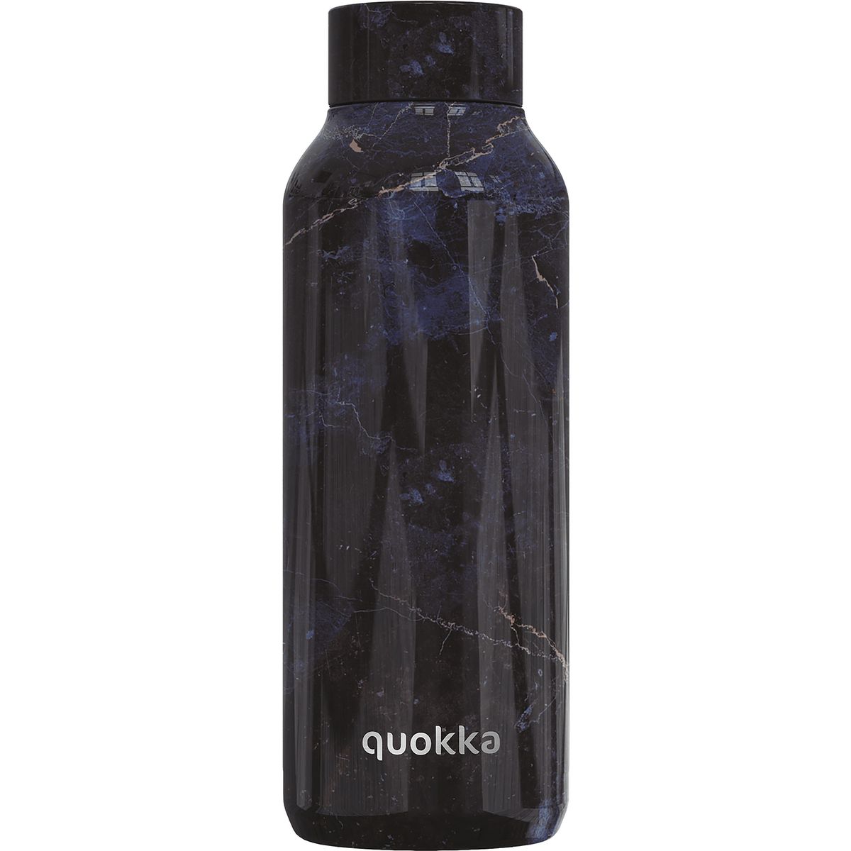Quokka - Botella de acero inoxidable diseño mármol negro 510 ml