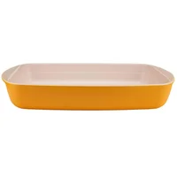 Asadera rectangular amarilla 2.6 l