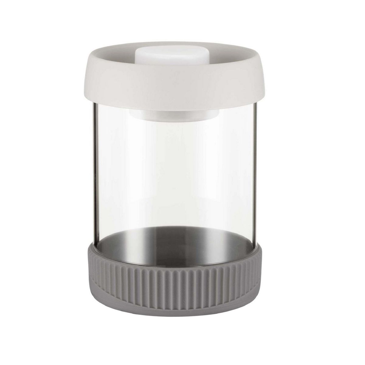 Just Home Collection - Frasco de vidrio con tapa silicona 1000 ml