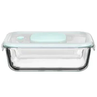 Contenedor de vidrio con tapa al vacío 1050 ml