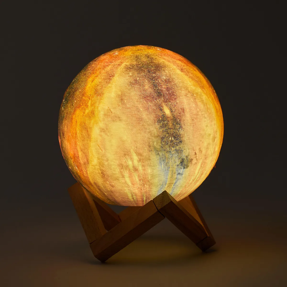 Just Home Collection - Lámpara LED de mesa Moonlight - Multicolor