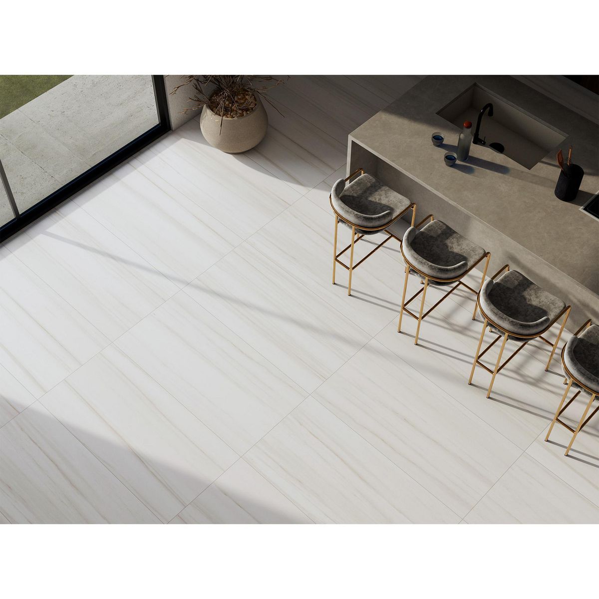 Piso Porcelanato Milán 60X120 Mate Rectificado 1.44 m2, marca Holztek - Foto 2