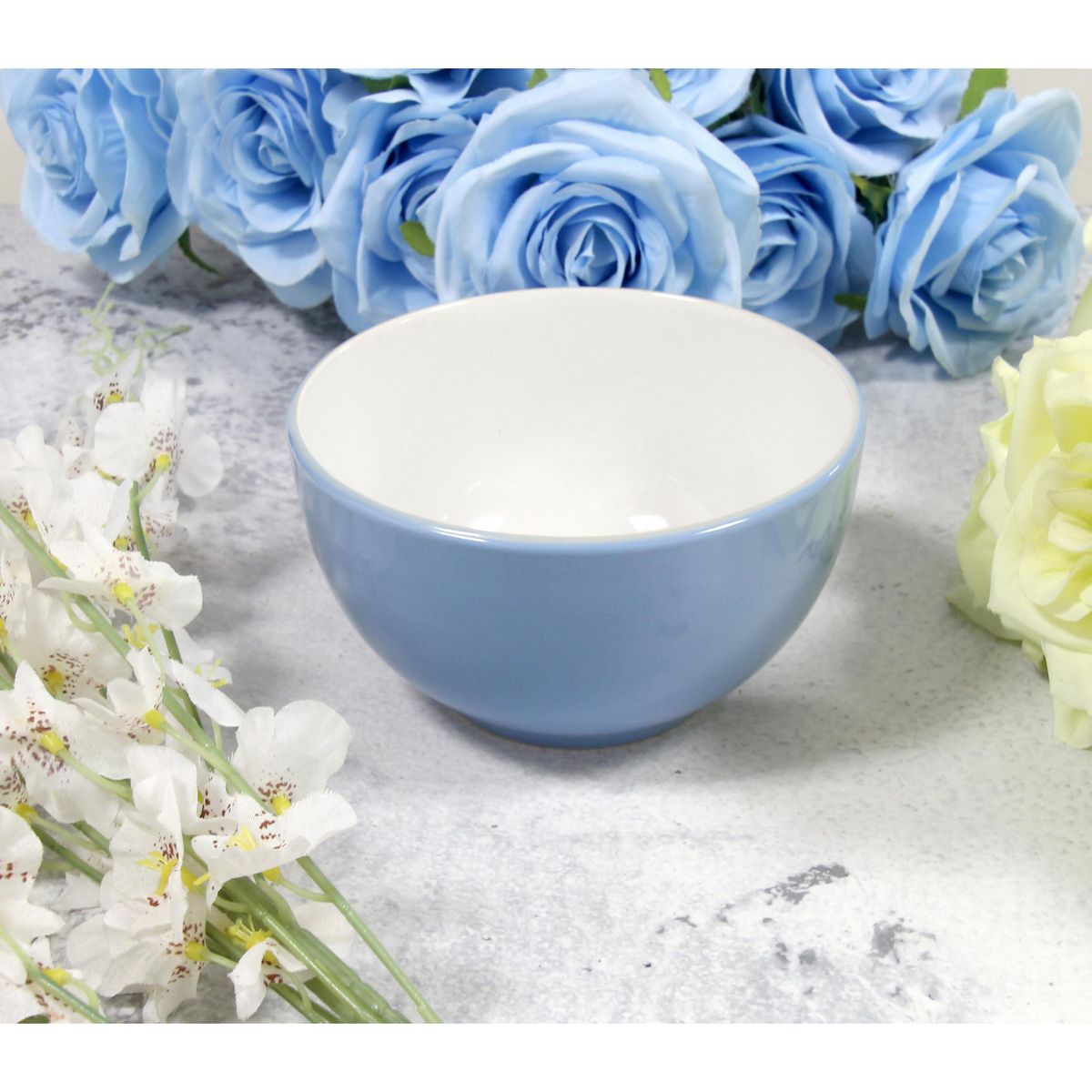 Bowl Azul 770 ml, marca Just Home Collection - Foto 2