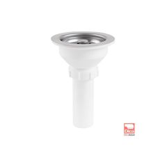 Contracanasta de Acero Inoxidable y Polipropileno para Fregadero