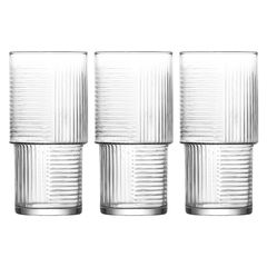 Set de 3 vasos altos Helen 400 ml