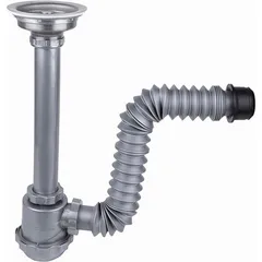 Céspol Flexible Gris con Bote Grande y Contracanasta