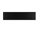 Muro Cerámico Eclipse Negro 7.5X30 Mate 0.495 m2