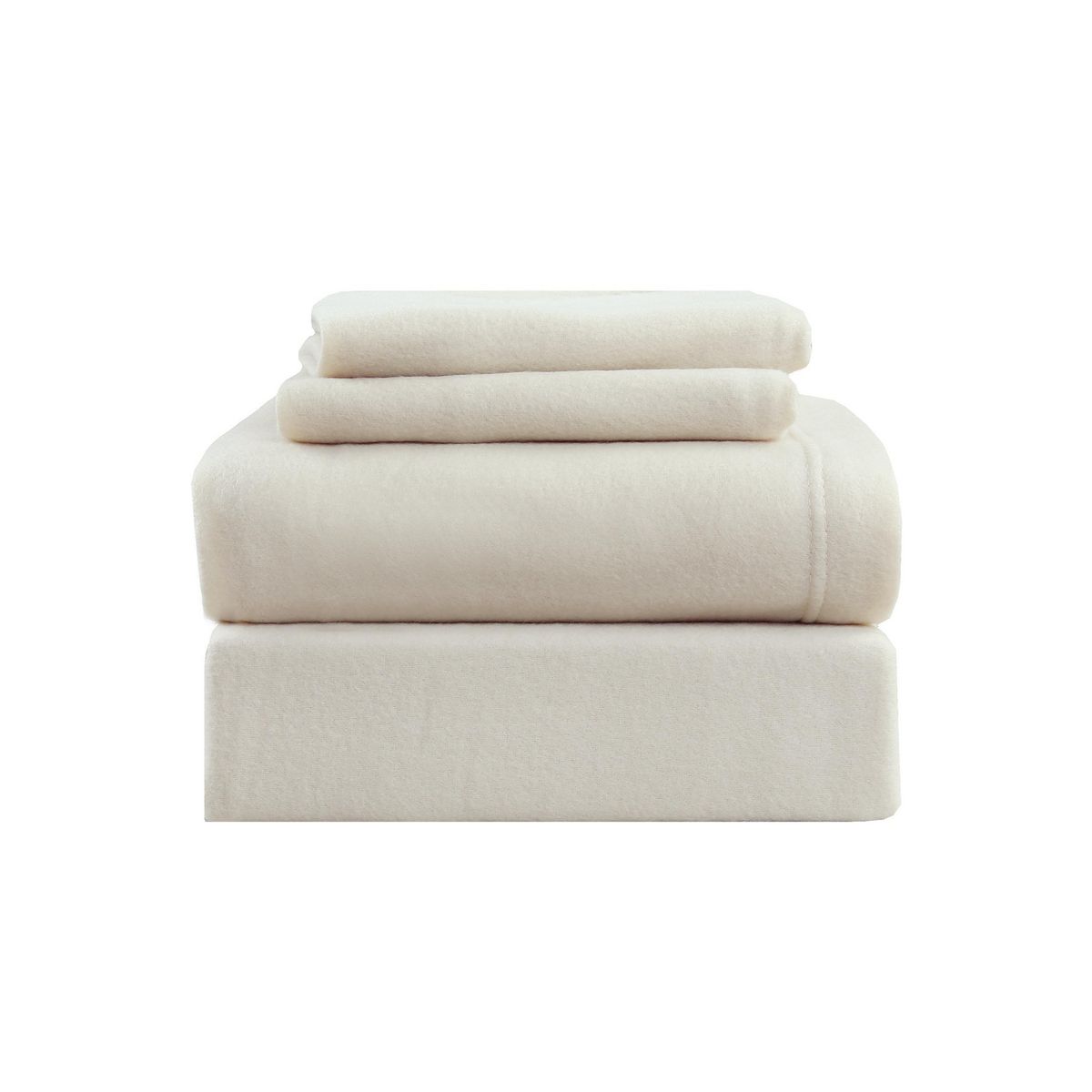 Juego de Sábanas Individual Polar Marfil, marca Just Home Collection - Foto Principal