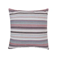 Cojín decorativo Franjas de 45 x 45 cm Multicolor
