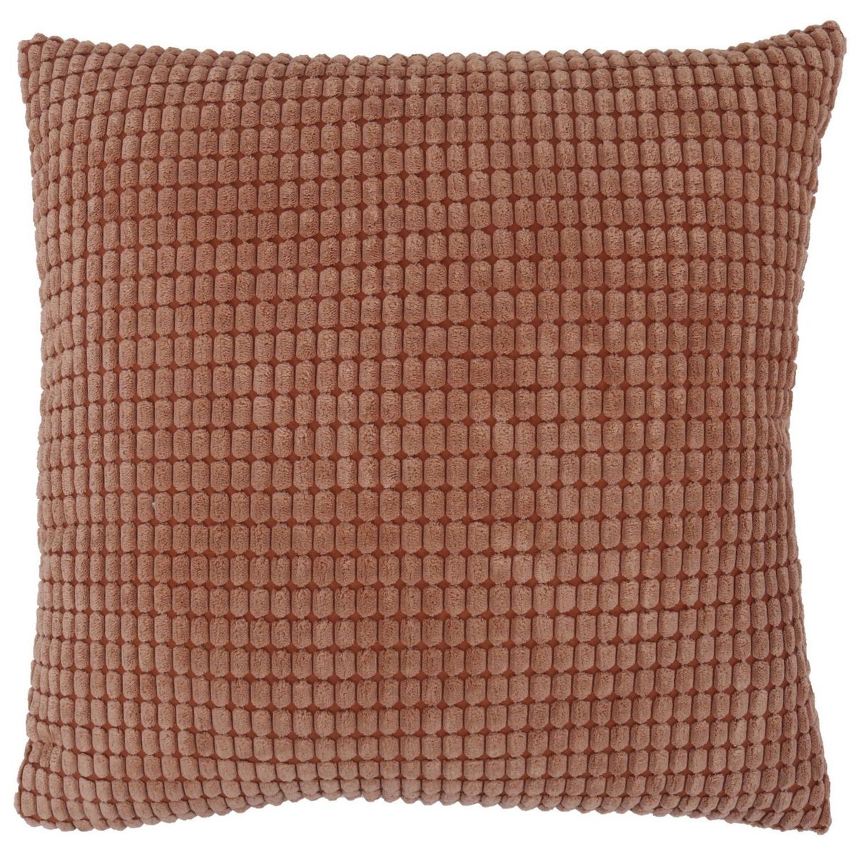 Cojín decorativo liso Taupe de 45 x 45 cm Café, marca Just Home Collection - Foto Principal