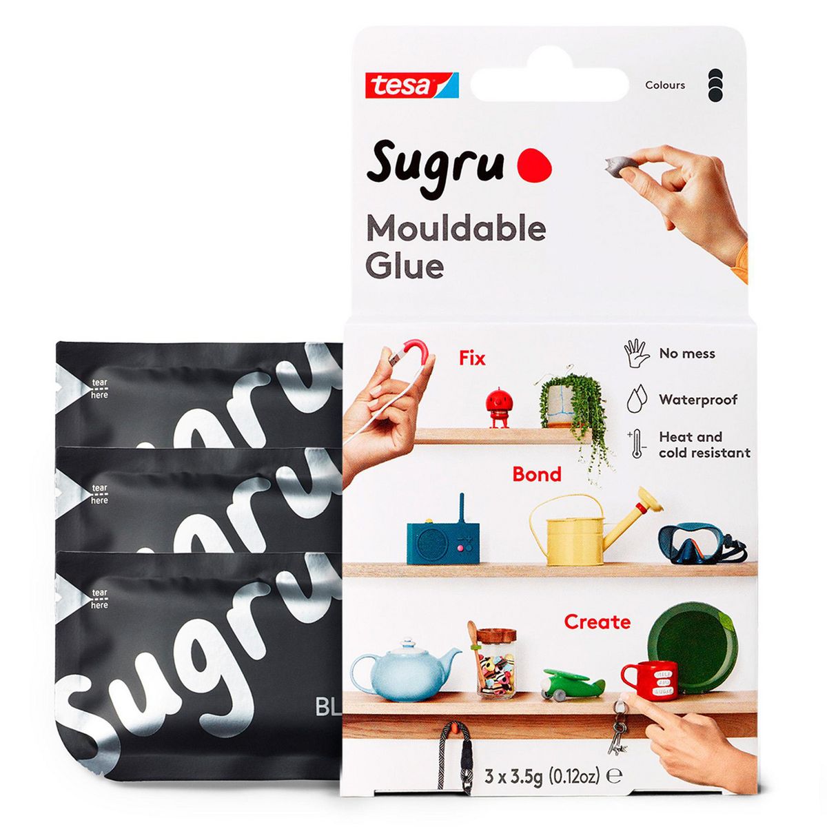 Tesa - Tesa Sugru 3U Negro