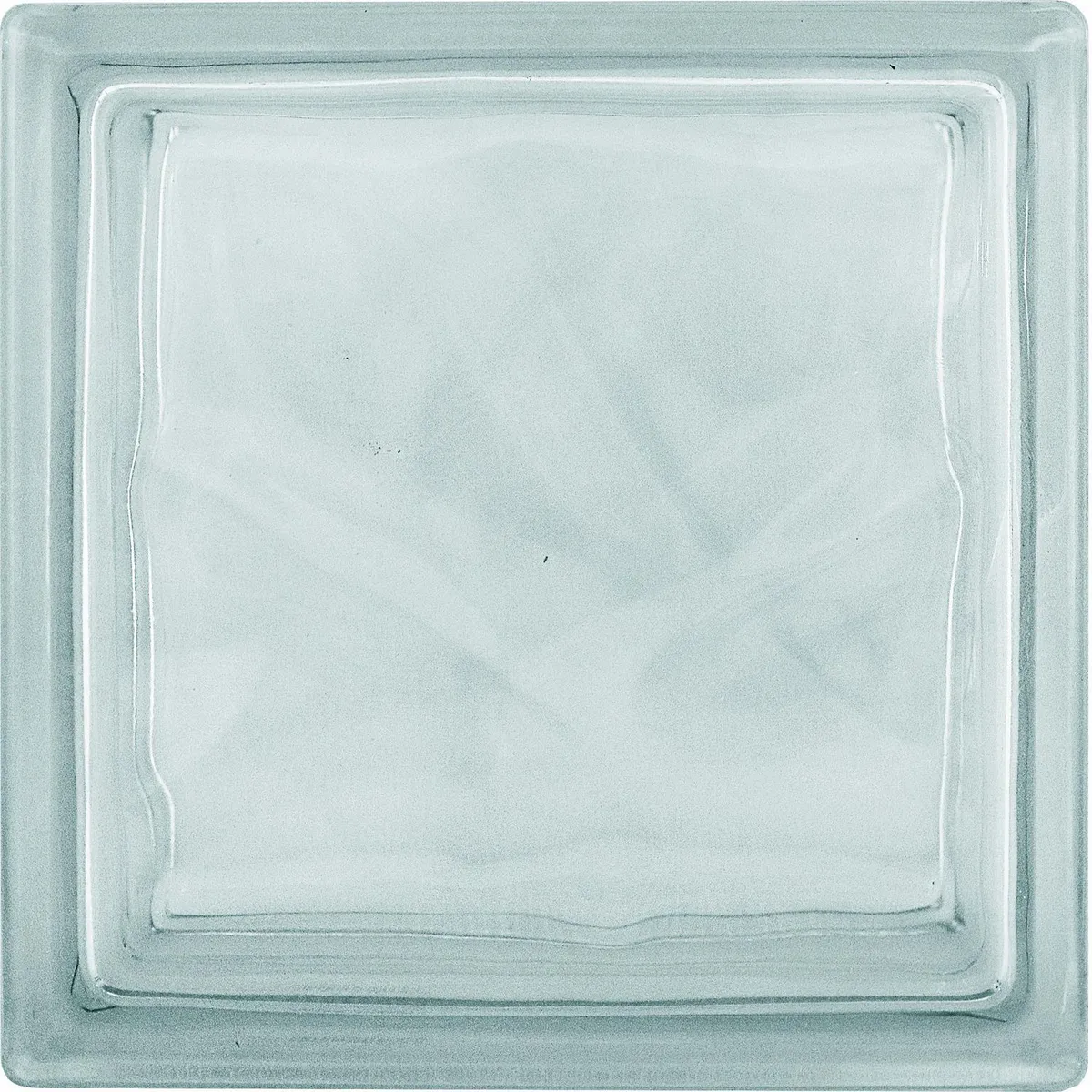 Vidrioblock 19 x 19 cm Olas Transparente, marca Holztek - Foto Principal