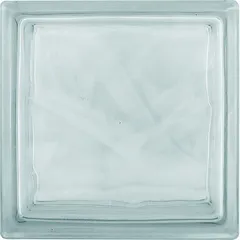 Vidrioblock 19 x 19 cm Olas Transparente