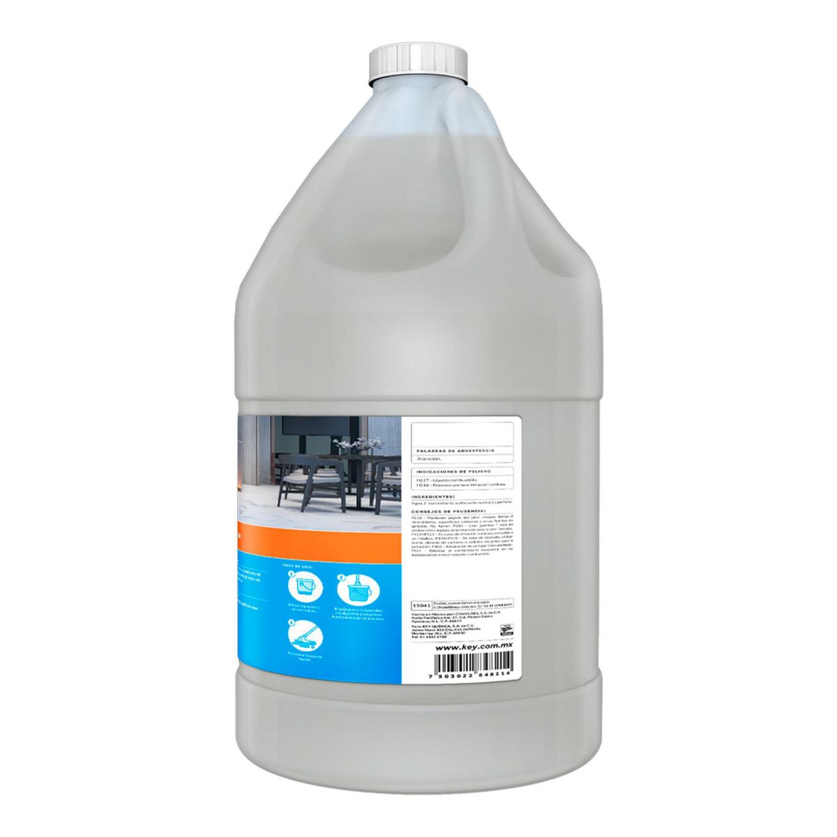 Key - Limpia Pisos Profesional para Piedras Naturales 4L