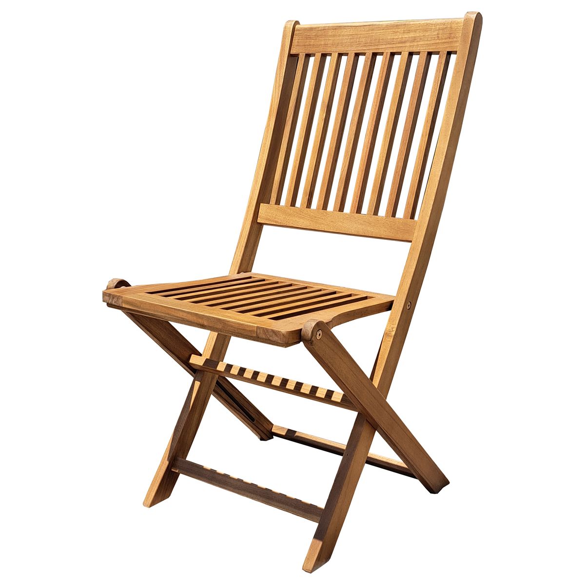 Silla Plegable de Madera Bristol, marca Just Home Collection - Foto Principal