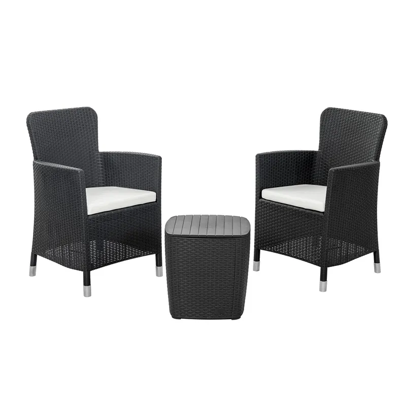  - Juego de Balcón Resina Capri