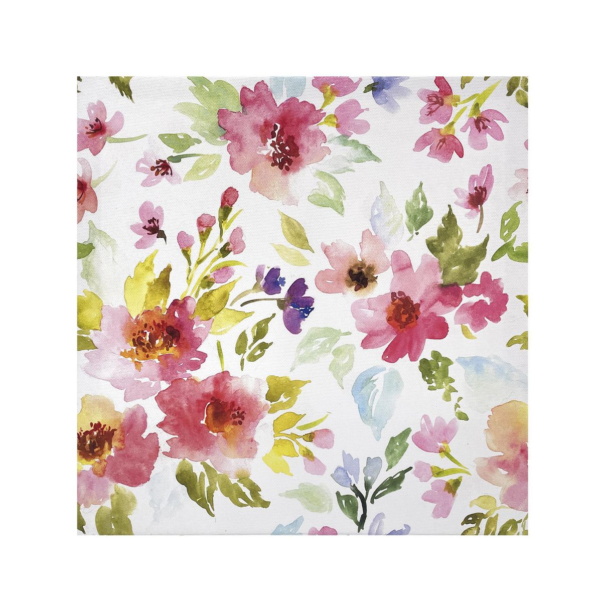 Canvas Box4 Flores de 30 x 30 cm, marca Just Home Collection - Foto Principal