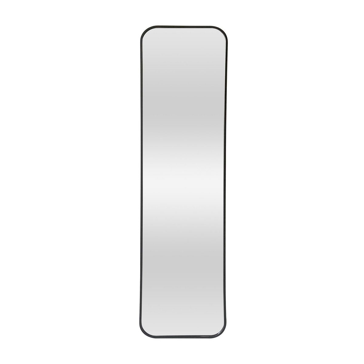 Just Home Collection - Espejo Decorativo Rectangular Lind de 30 x 120 cm Negro