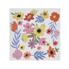 Canvas Box5 Flores de 30 x 30 cm