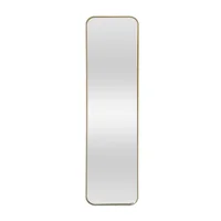 Espejo Decorativo Rectangular Lind de 30 x 120 cm Dorado