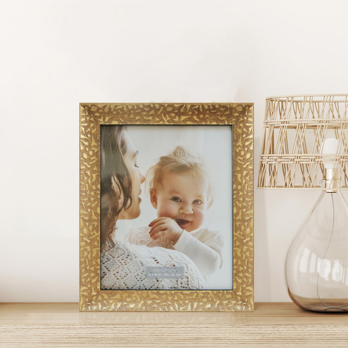 Just Home Collection - Marco para fotos Antique de 20 x 25 cm Dorado