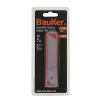 Repuestos para Cutter 18 mm 10 pzas, Bauker