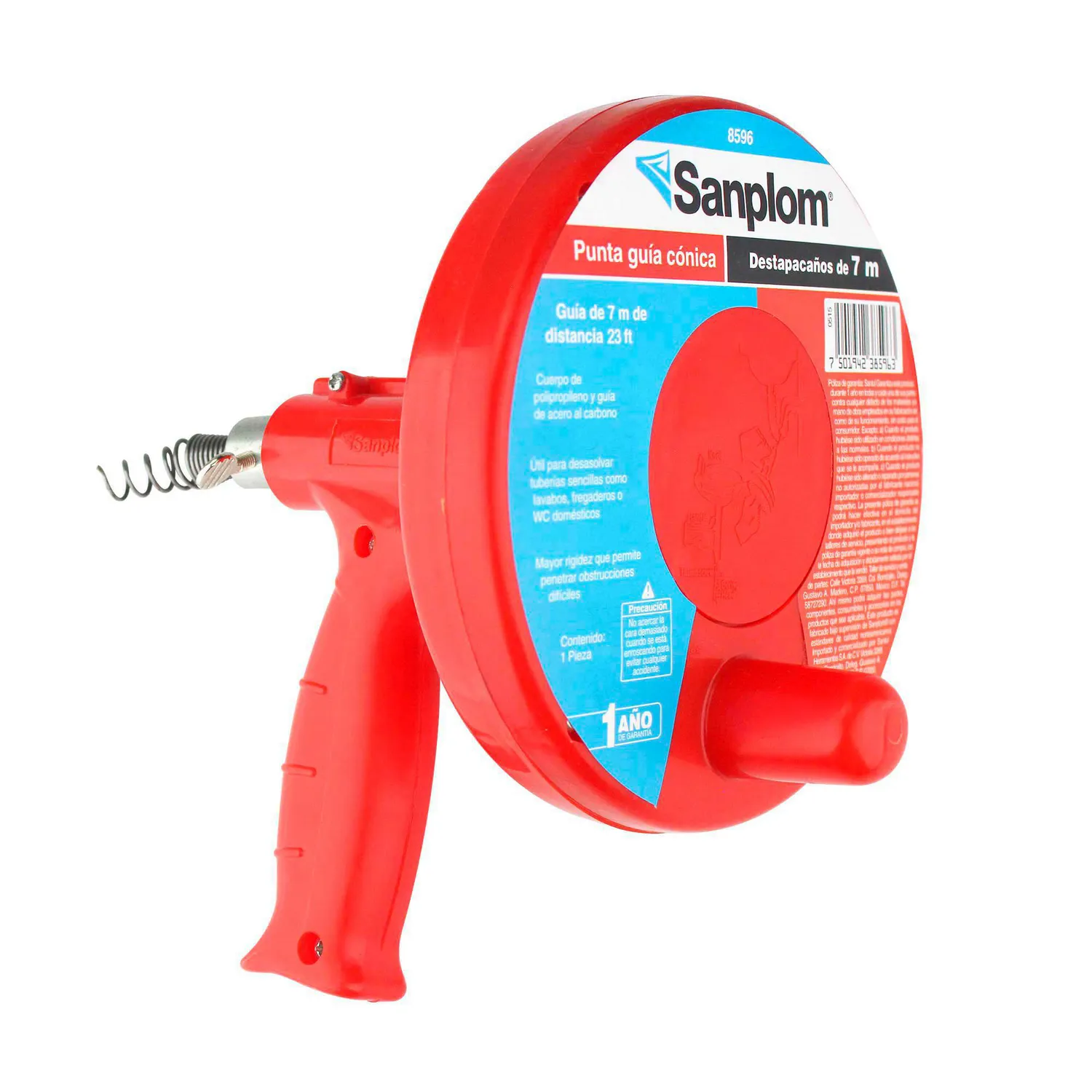 Santul - Destapacaños Cola de Cochino, 7 m