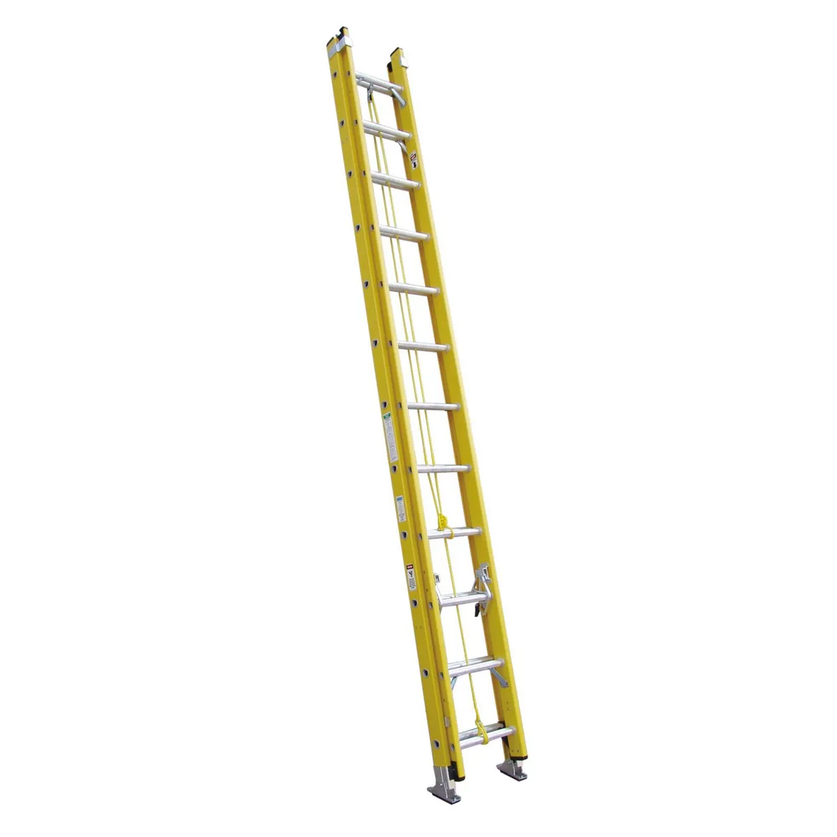 Escalera Telescópica Fibra de Vidrio de 24 Peldaños 7.3 m hasta 126 kg, marca Ubermann - Foto Principal