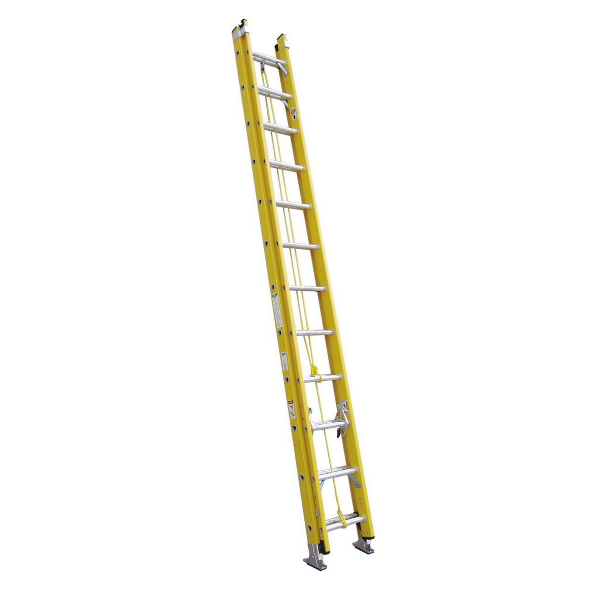 Escalera Telescópica Fibra de Vidrio de 24 Peldaños 7.3 m hasta 126 kg, marca Ubermann - Foto Principal