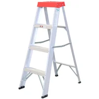 Escalera de Tijera de Aluminio de 3 peldaños 1.17 m hasta 90 kg