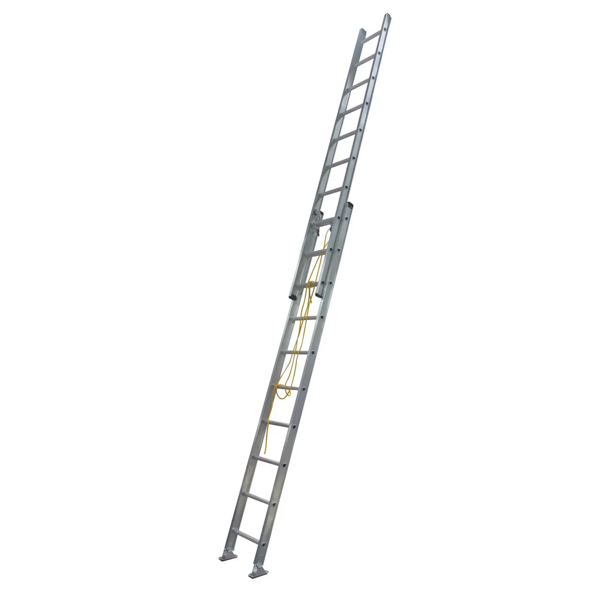 Escalera de extensión de Aluminio 24 peldaños 6.49 m hasta 136 kg, marca Ubermann - Foto 2