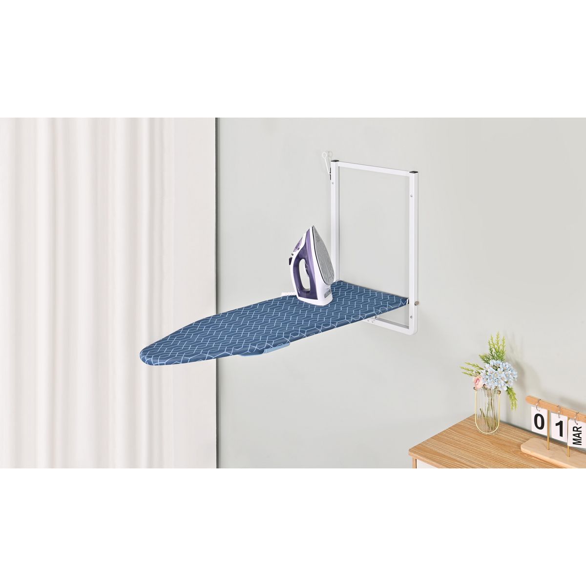 Kleine Wolke - Tabla de Planchar para Pared