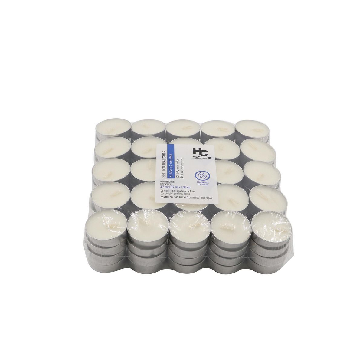 Just Home Collection - Set 100 tealights bl aroma