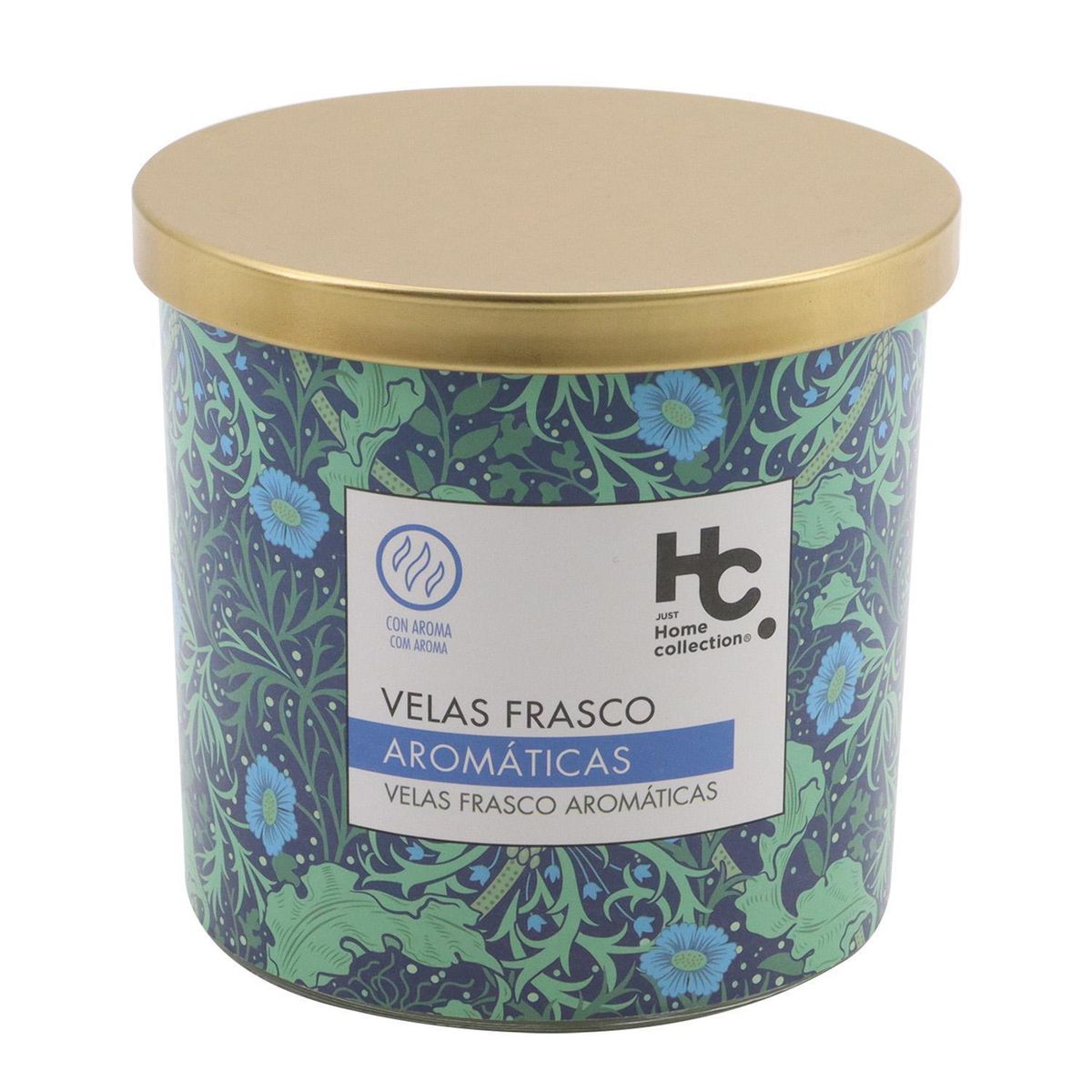 Vela frasco vidrio aroma az, marca Just Home Collection - Foto Principal