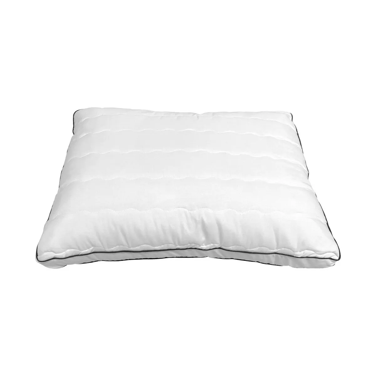Almohada estándar de algodón Wave Blanco, marca Spring Air - Foto Principal