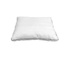 Almohada estándar de algodón Wave Blanco