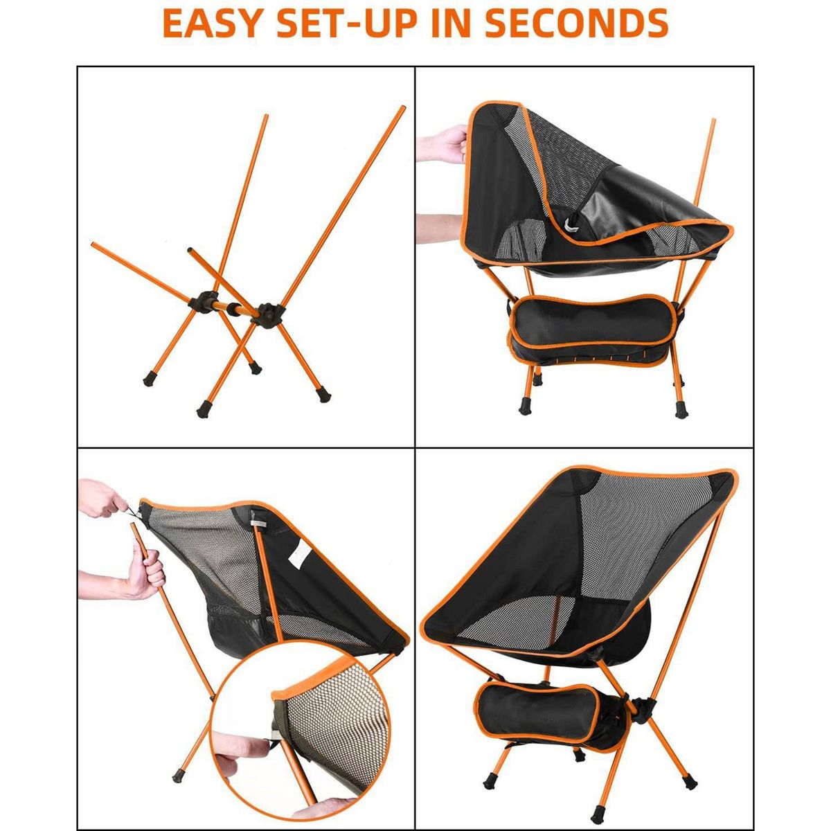Silla de Camping Portátil, marca Klimber - Foto 2