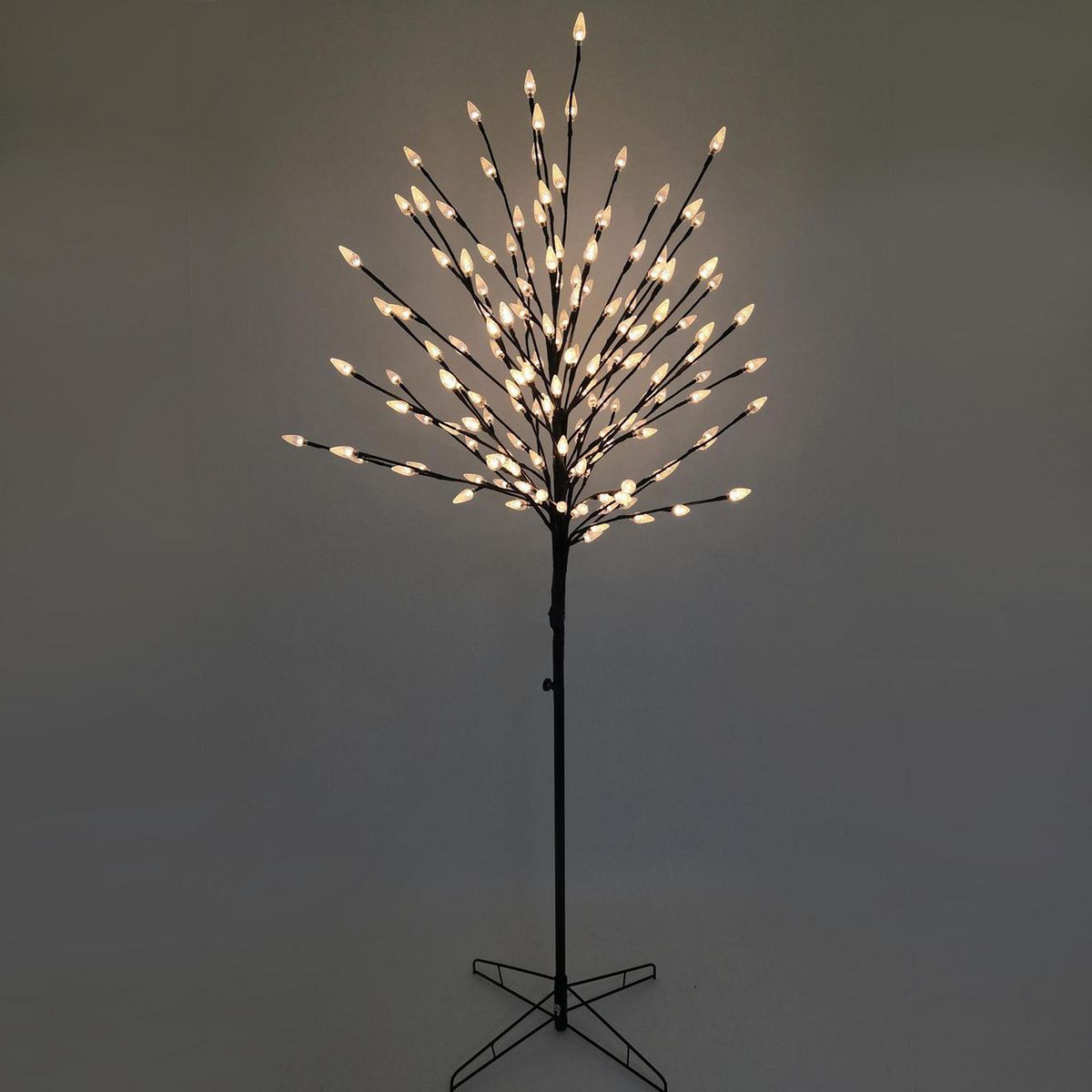 Dear Santa - Árbol Navidad con luces 160 led blanco 150 cm