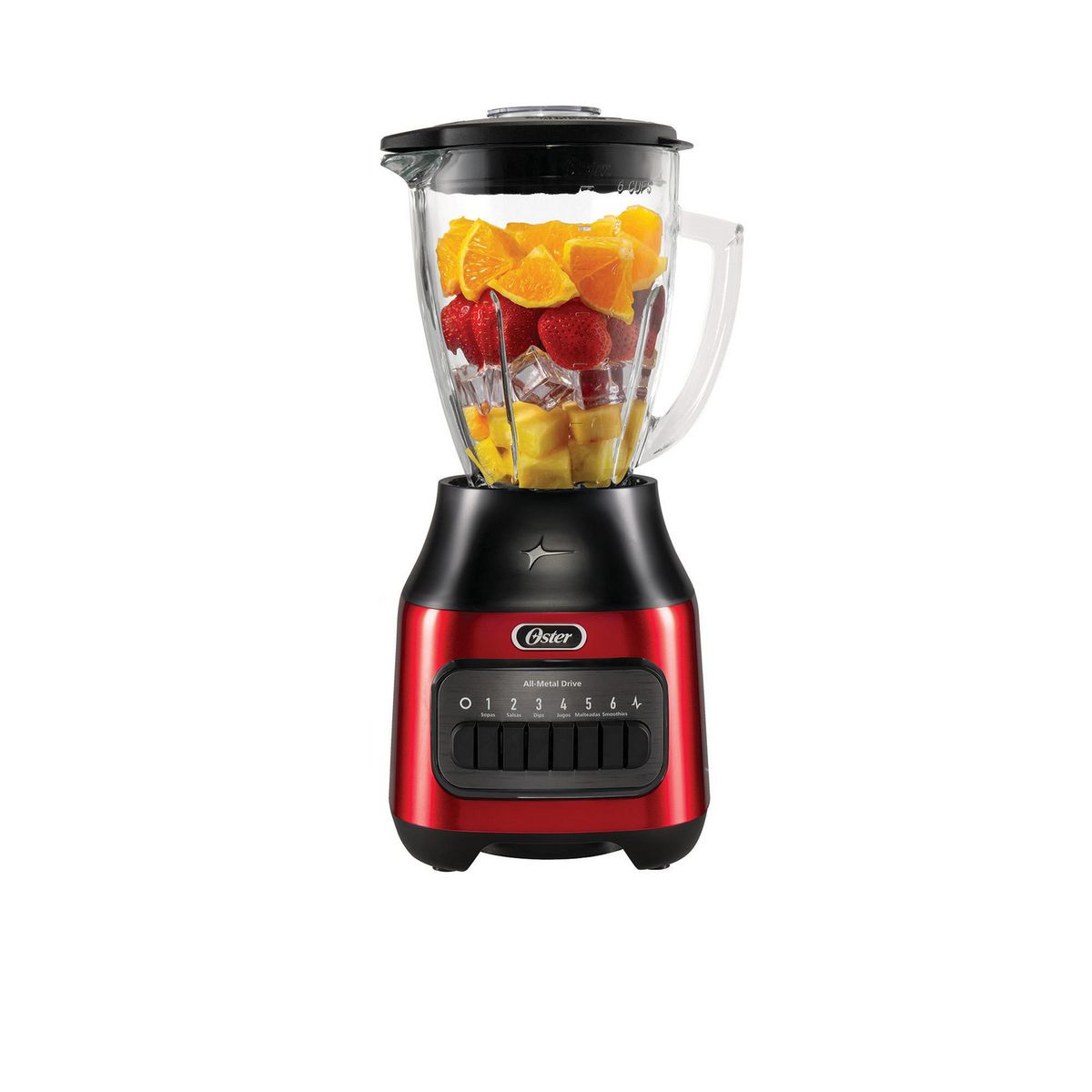 Oster - Licuadora Oster 1.5 L Roja