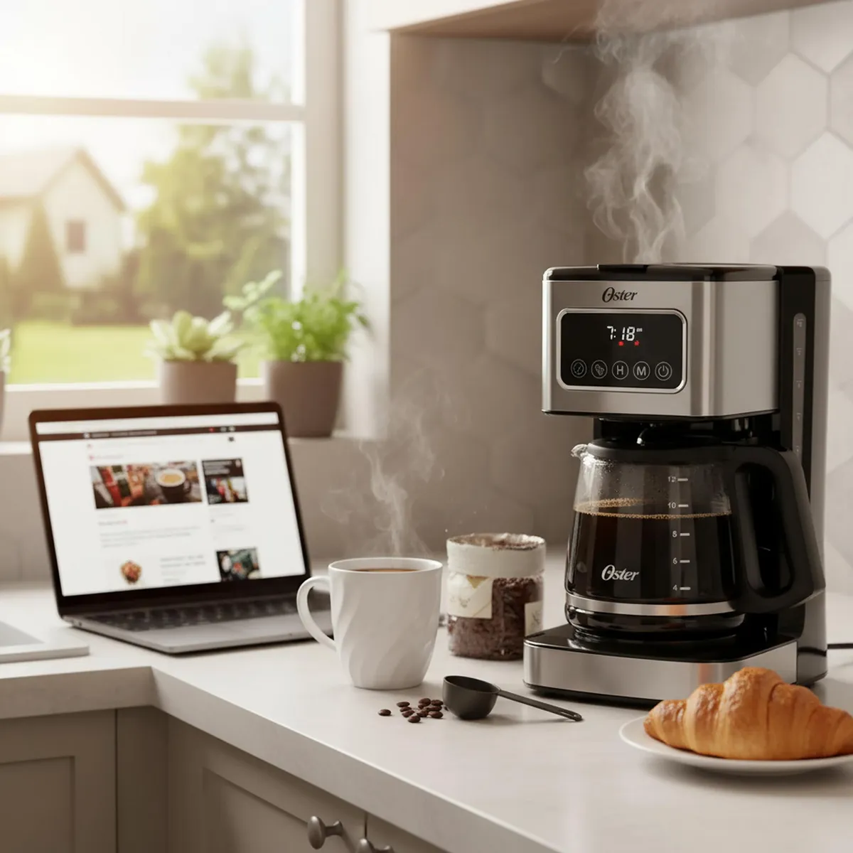 Oster - Cafetera Programable Táctil