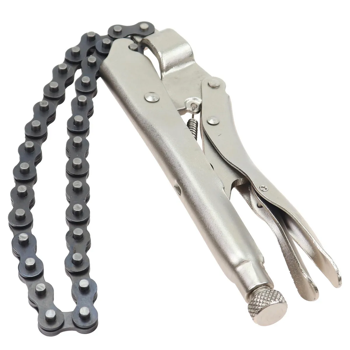 Pinza de Presión con Cadena 19" Bauker, marca Bauker - Foto 2