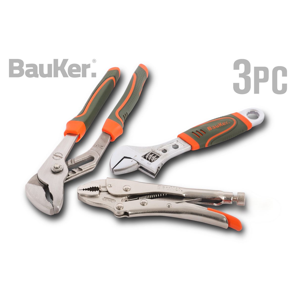  - Set Herramientas de Apriete 3 Pzas Bauker