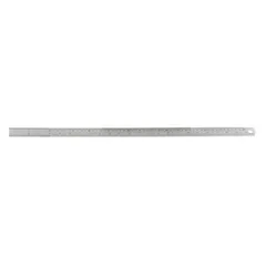 Regla Acero Inoxidable 24", Bauker