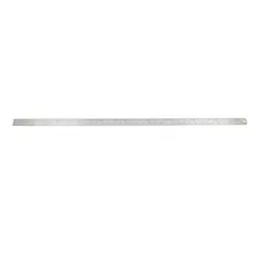 Regla de Acero Inoxidable 36 cm, Bauker