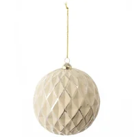 Esfera Navidad dorada 10 cm