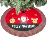 Pie de Árbol Navideño Verde 101.5cm
