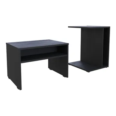 Set 2 Mesas Rectangular Ejecutivo 53X38X40 cm