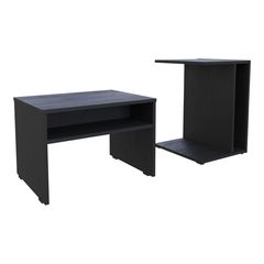 Set 2 Mesas Rectangular Ejecutivo 53X38X40 cm